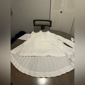 Athleta Cream Blouse